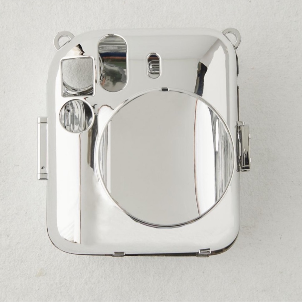 Instax Mini 12 Cover Case Silver NIB NWT
